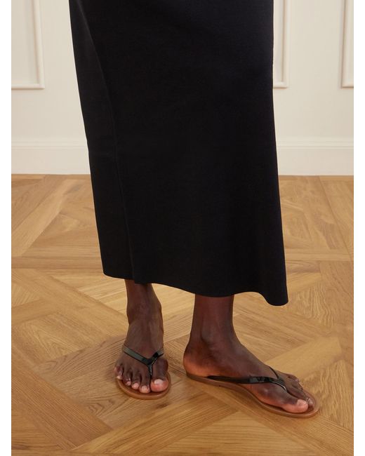 Christopher Esber Black Jo Pvc Flip Flops