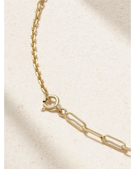 Yvonne Léon Natural 18-Karat Diamond Necklace