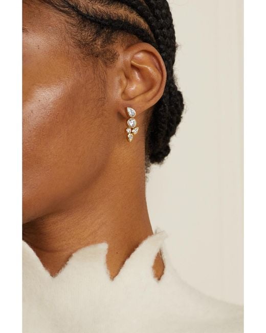 Completedworks Natural Net Sustain No Rush Recycled Vermeil Cubic Zirconia Earrings