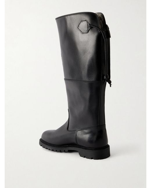 Rier Black Forest Leather Knee-High Boots