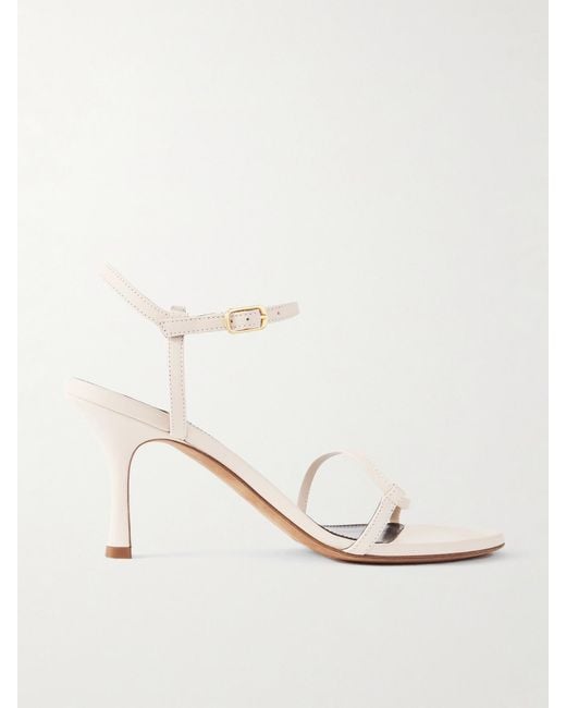 Emme Parsons Natural Loop Leather Sandals