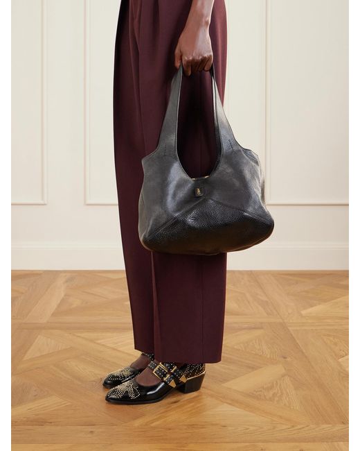 Chloé Black Balloon Leather Tote