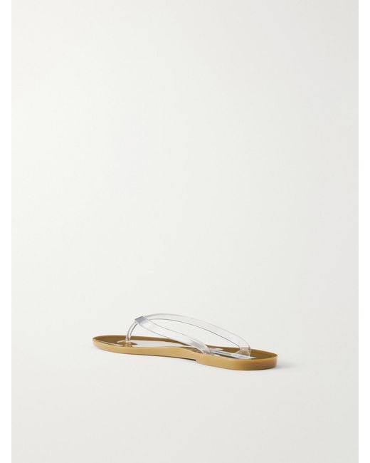 Christopher Esber White Jo Pvc Flip Flops
