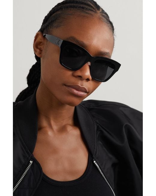 Celine square acetate sunglasses hotsell