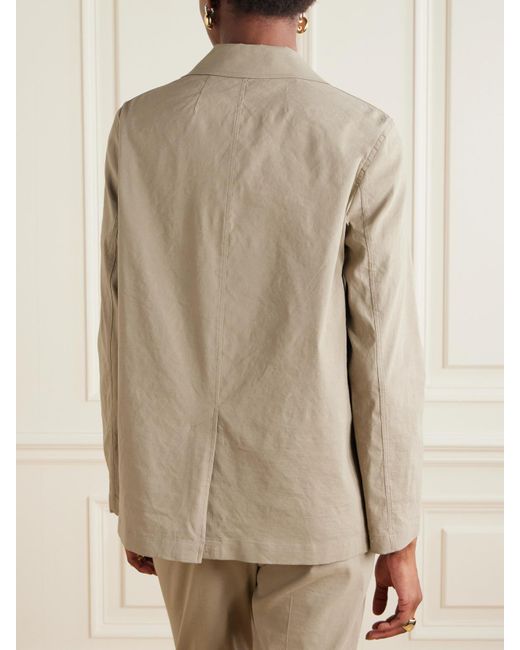 Theory Natural Blazer Aus Einer Leinenmischung