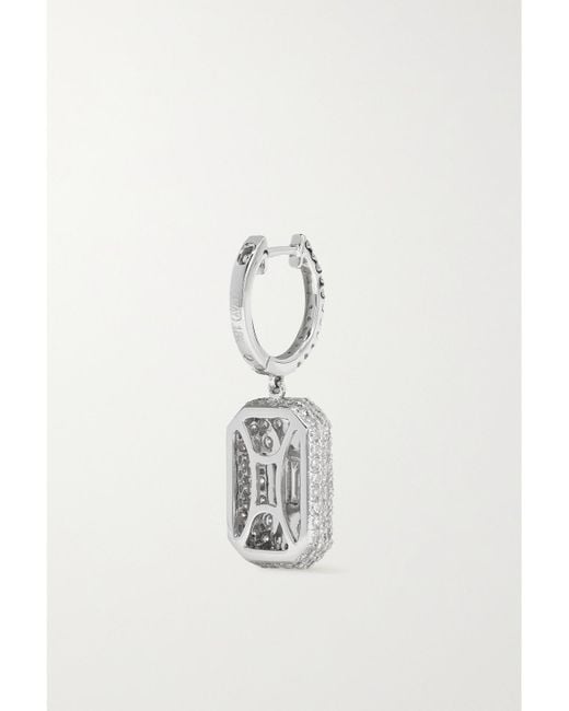 SHAY White 18-Karat Diamond Earrings