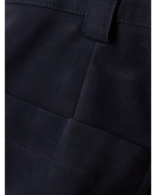 Veronica de Piante Blue Avery Hose Mit Geradem Bein Aus Einer Baumwollmischung