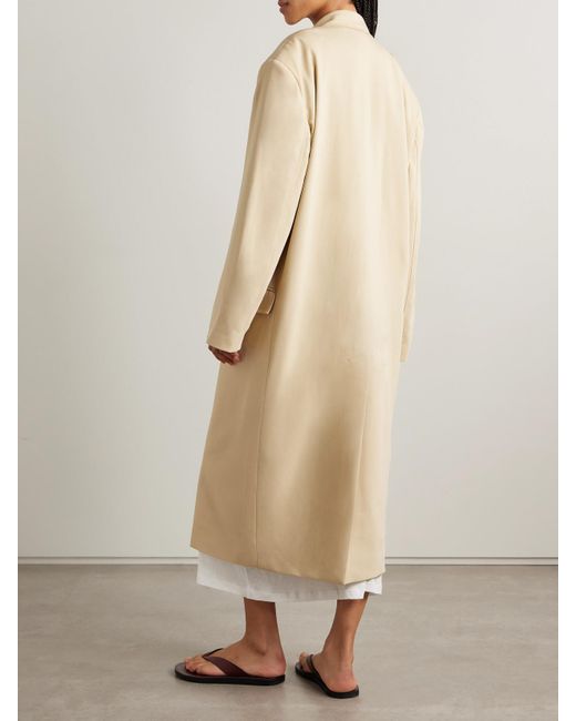 Frankie Shop Natural Tribeca Oversized-Mantel Aus Webstoff