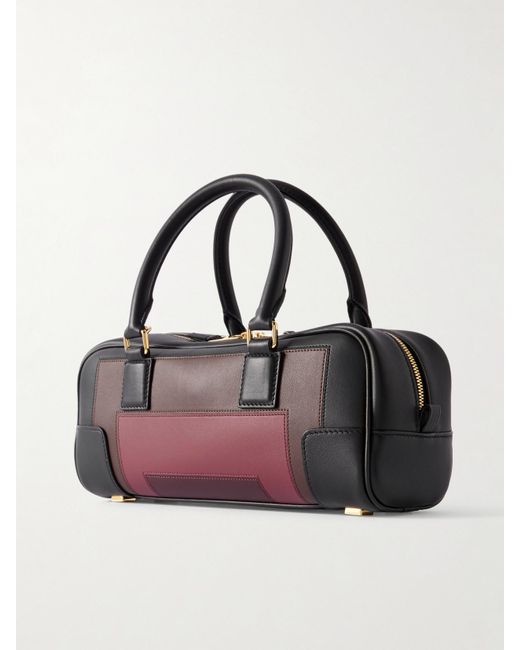 Loewe Multicolor Josef Albers Amazona 23 Schultertasche Aus Leder