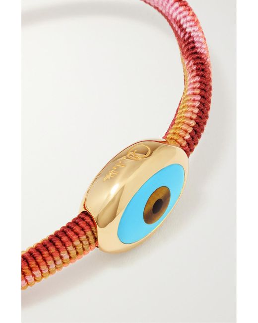 Ole Lynggaard Copenhagen Red Life 18-Karat, And Enamel Bracelet
