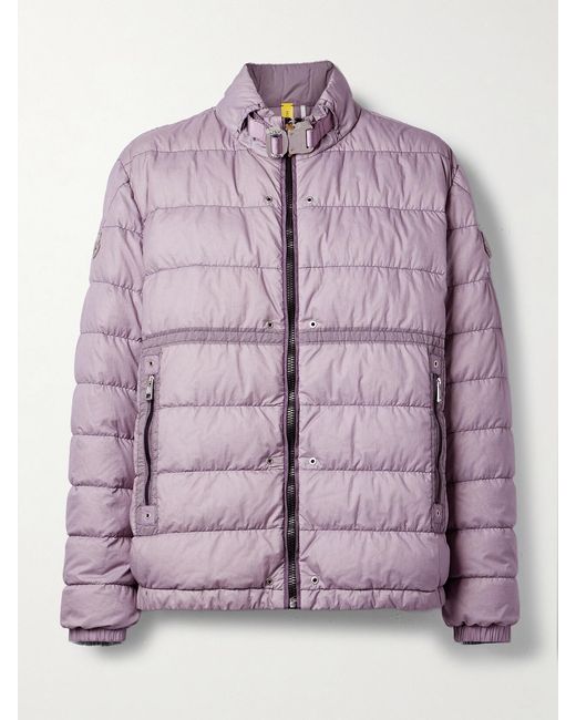 Moncler Genius Purple 1017 Alyx 9Sm Mahondin Quilted Shell Down Jacket