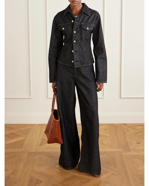 OSSOU Black Palo Denim Jacket