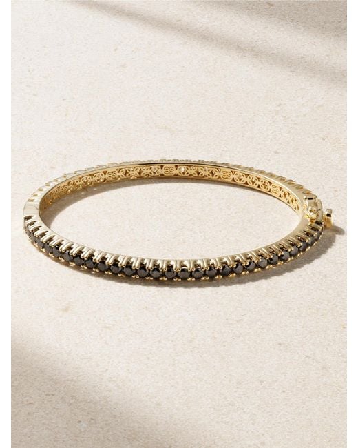 Sydney Evan Natural 14-Karat Diamond Bangle