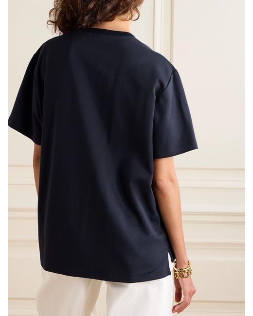 Loro Piana Blue Neo Cotton-Jersey T-Shirt