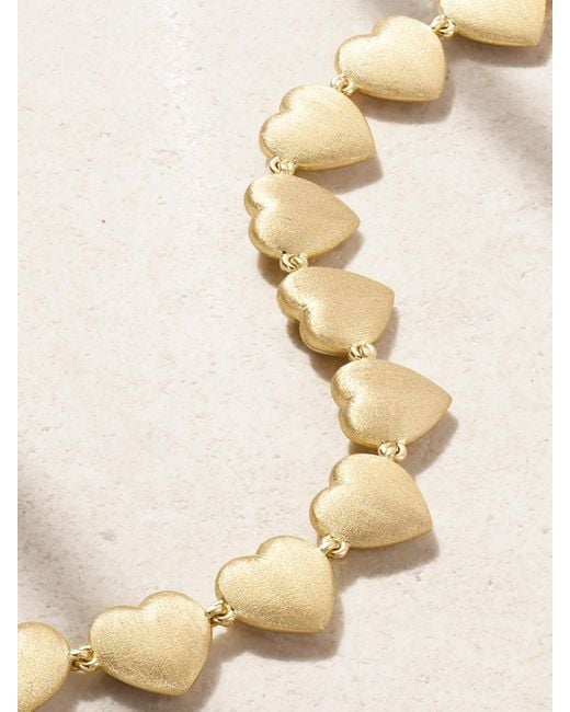 Marie Lichtenberg Natural Heart Small 18-Karat Bracelet