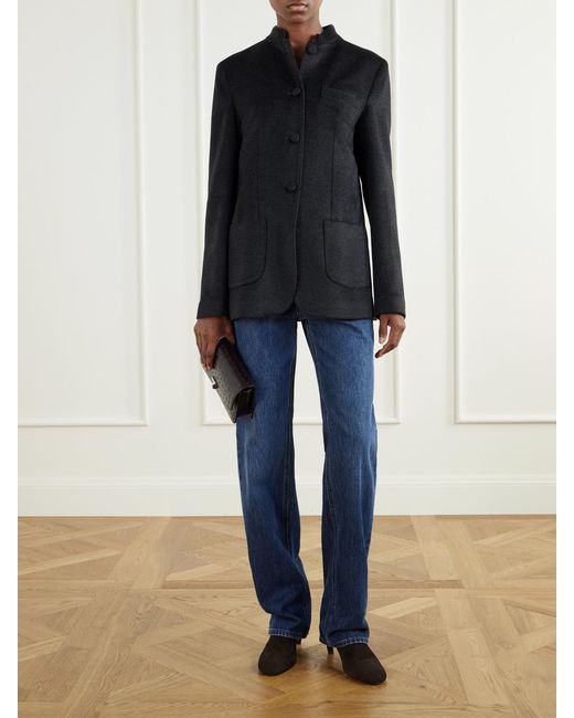 Totême  Brown 55 Suede Ankle Boots