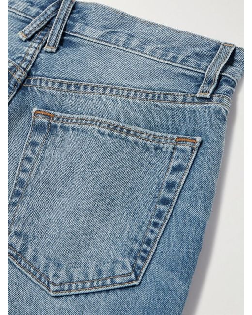 SLVRLAKE Denim Blue Anita High-Rise Bootcut Jeans