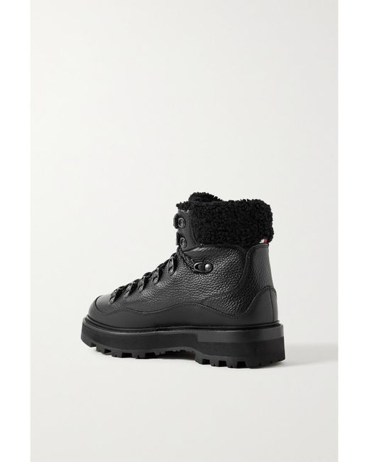 Moncler Black Peka Trekking Boots