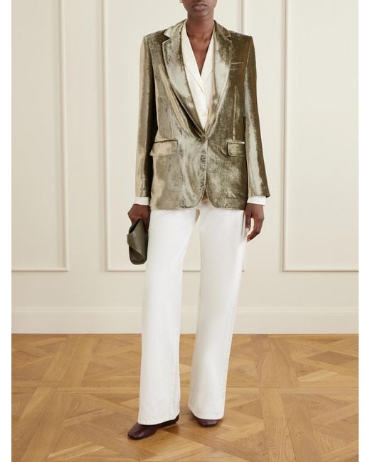 Etro Green Velvet Blazer