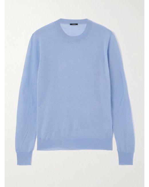 Joseph Blue Cashmere Sweater