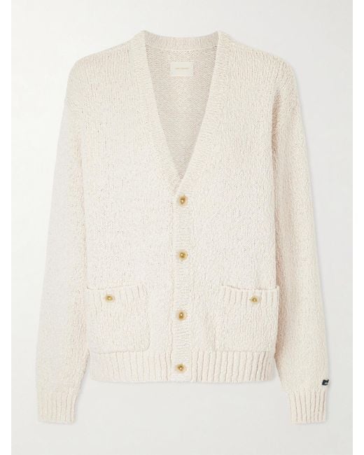 Aimé Leon Dore Natural Cotton Cardigan