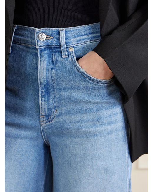 Veronica Beard Blue Jesse Flared Jeans