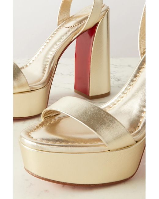 Christian louboutin platform sandals 2025