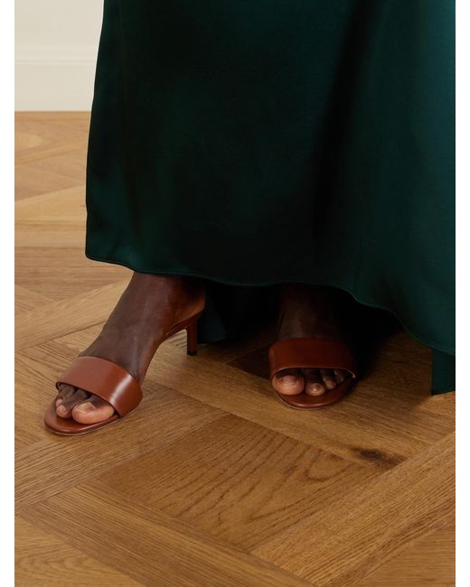 Tom Ford Natural T 55 Leather Mule