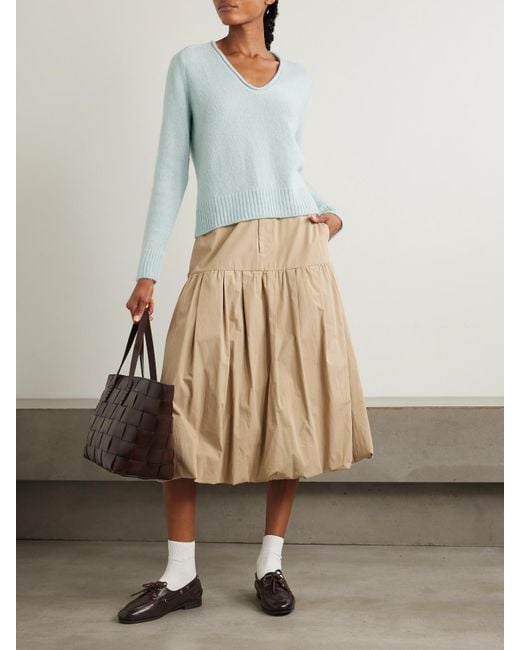 James Perse Blue Kaschmirpullover