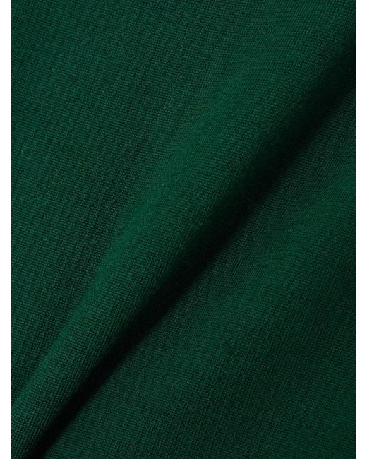 Chloé Green Rollkragenpullover Aus Wolle Mit Details