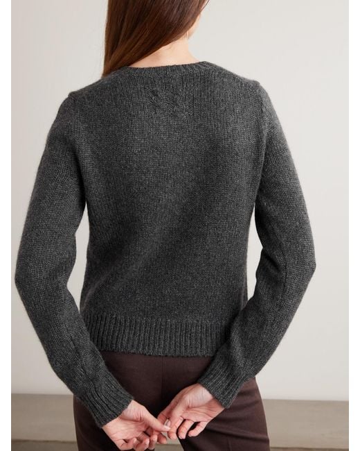 Nili Lotan Gray Saskia Cashmere Cardigan