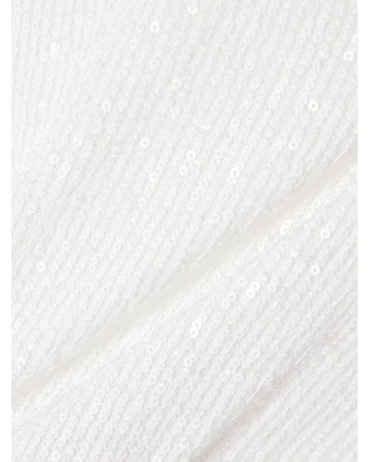 Maillot De Bain Dos Ouvert À Sequins Norma Kamali en coloris White