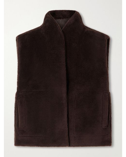 Sea Black Annie Reversible Wool Vest