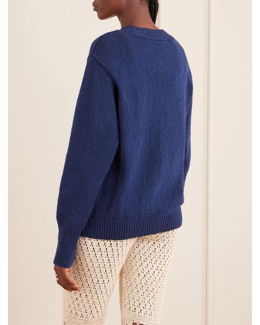Alix Of Bohemia Blue Sammi Midnight Cotton Cardigan