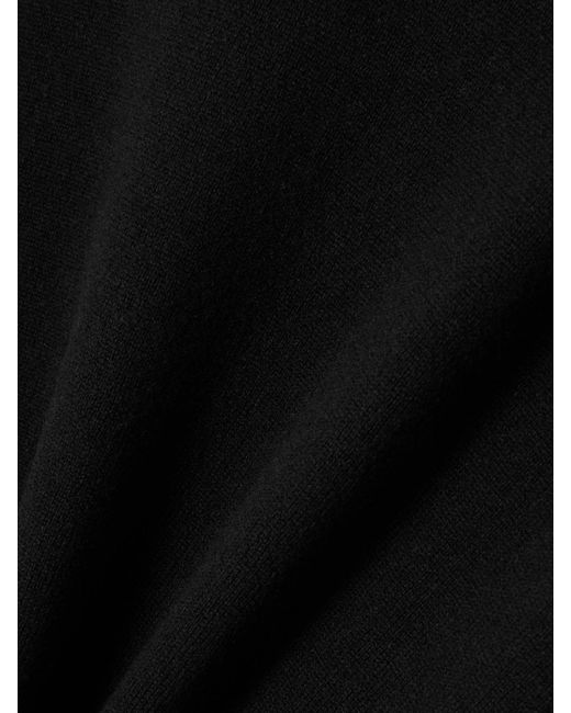 Saint Laurent Black Rollkragenpullover Aus Kaschmir