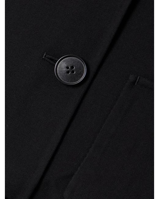 Jil Sander Black Cotton-Blend Jacket