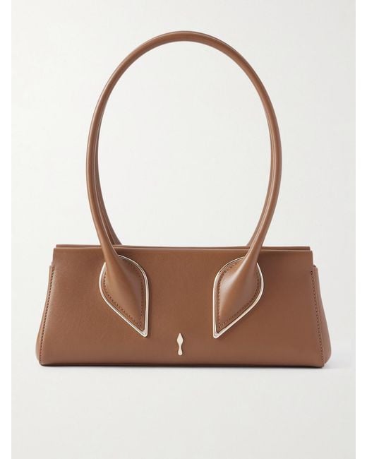 Christian Louboutin Brown Venus Schultertasche Aus Leder