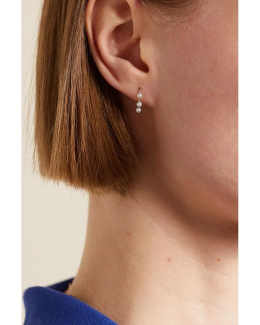 Melissa Joy Manning Natural 14-Karat Recycled Pearl Earrings