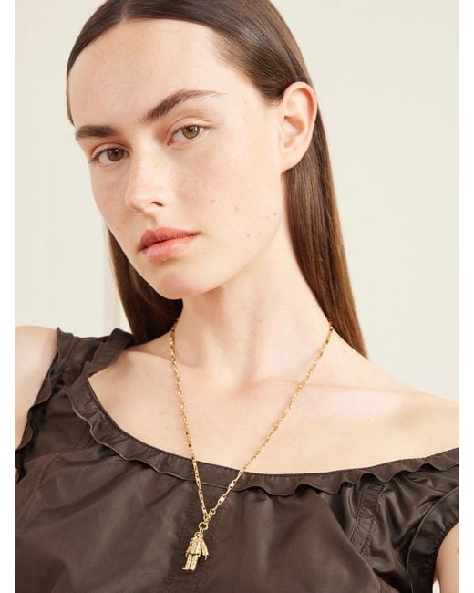 Ilaria Icardi Natural The Spaceman 18-Karat Pendant