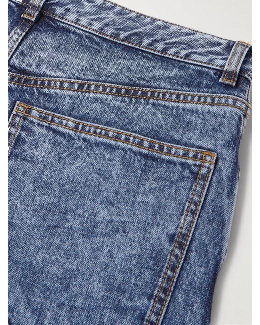 Alaïa Blue Paneled Jeans