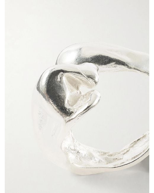 SIMUERO Natural Helio Sterling Ring