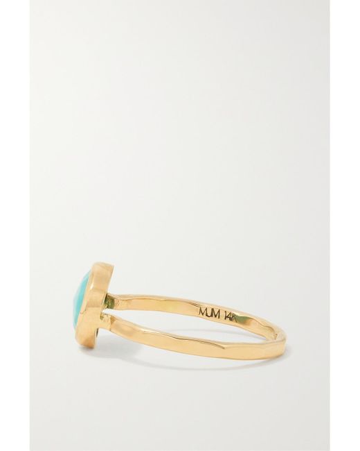 Melissa Joy Manning Blue 14-Karat Recycled Ring