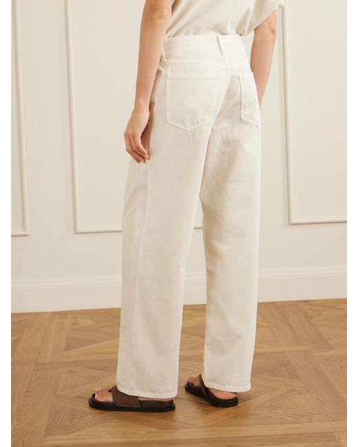 Agolde Natural Low Slung Baggy Organic Boyfriend Jeans