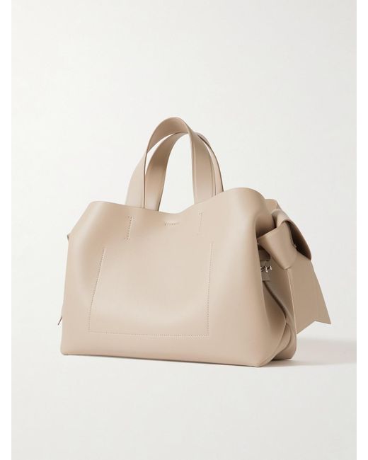 Acne Natural Musubi Knotted Leather Tote