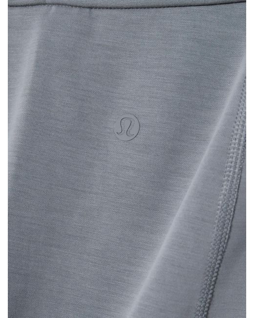 lululemon athletica Gray Hoch Sitzende Hose Mit Geradem Bein Aus Softstreme-Material