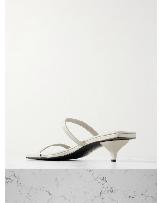 Sandales En Cuir St. Agni en coloris White