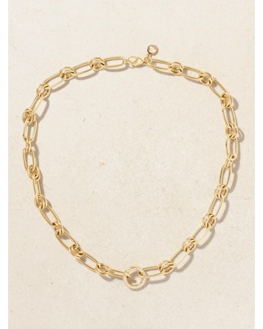 Marlo Laz Natural Sardinia 14-Karat Diamond Necklace