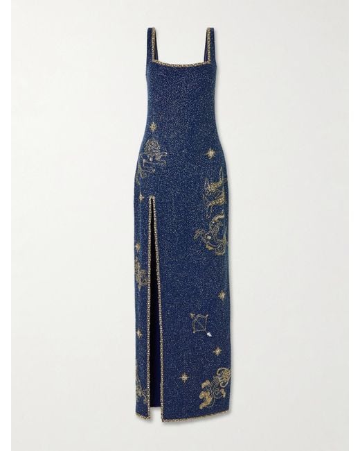clio peppiatt dress blue Miami Mini Dress