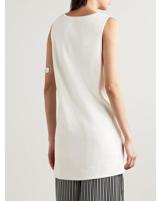 Maria McManus White Organic Cotton Tank