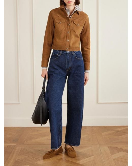 RRL Brown Suede Jacket